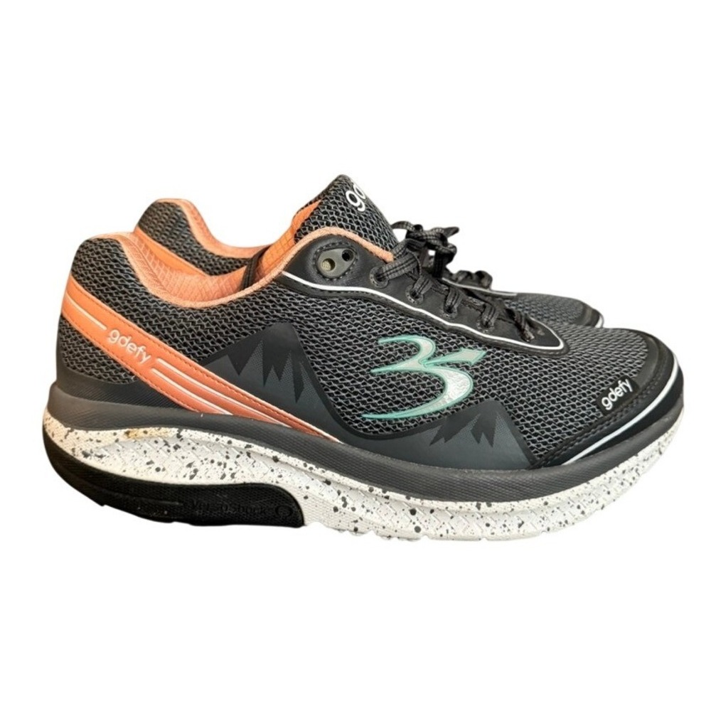 Gravity Defyer G-Defy Ion Walking Shoes Gray Coral VersoShock Womens 11